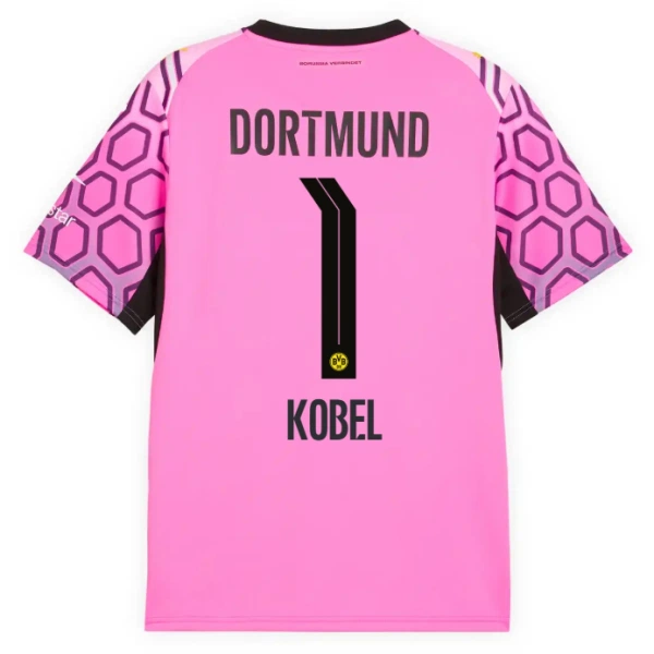 Koszulka Bramkarska Borussia Dortmund Kobel 1 26/27 Wyjazdowa Różowy Koszulka Bramkarska Borussia Dortmund Kobel 1 26/27 Wyjazdowa Różowy
