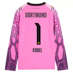 Koszulka Bramkarska Borussia Dortmund Kobel 1 26/27 Wyjazdowa Różowy Długi Rękaw Koszulka Bramkarska Borussia Dortmund Kobel 1 26/27 Wyjazdowa Różowy Długi Rękaw