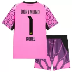 Koszulka Bramkarska Borussia Dortmund Kobel 1 26/27 Wyjazdowa Różowy Dziecięca Koszulka Bramkarska Borussia Dortmund Kobel 1 26/27 Wyjazdowa Różowy Dziecięca