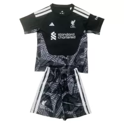 Koszulka Bramkarska Liverpool 26/27 Czarny Dziecięca