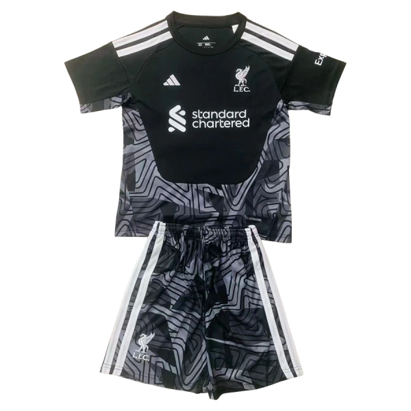 Koszulka Bramkarska Liverpool 26/27 Czarny Dziecięca Koszulka Bramkarska Liverpool 26/27 Czarny Dziecięca