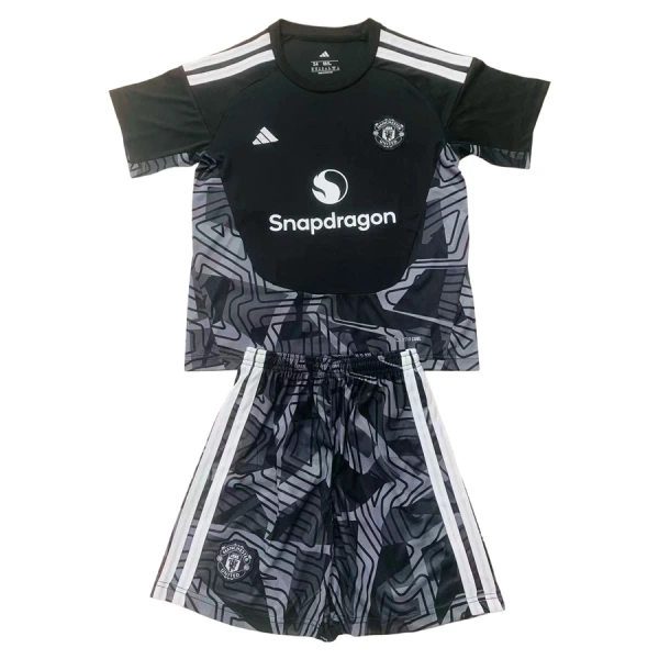 Koszulka Bramkarska Manchester United 26/27 Czarny Dziecięca Koszulka Bramkarska Manchester United 26/27 Czarny Dziecięca