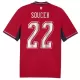 Koszulka Czechy Soucek 22 MŚ 2026 Domowa Koszulka Czechy Soucek 22 MŚ 2026 Domowa