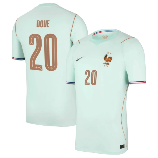 Koszulka Francja Desire Doue 20 MŚ 2026 Wyjazdowa Koszulka Francja Desire Doue 20 MŚ 2026 Wyjazdowa