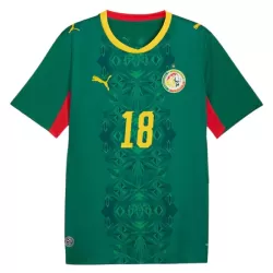 Koszulka Senegal Sarr 18 MŚ 2026 Wyjazdowa