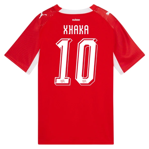 Koszulka Szwajcaria Granit Xhaka 10 MŚ 2026 Domowa Koszulka Szwajcaria Granit Xhaka 10 MŚ 2026 Domowa
