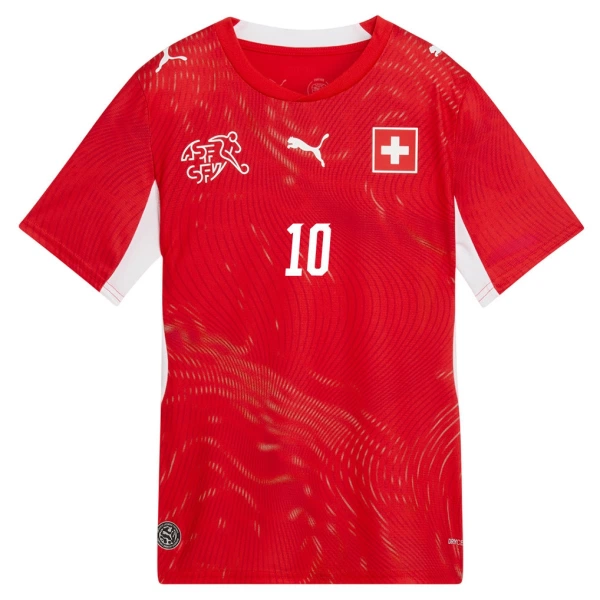 Koszulka Szwajcaria Granit Xhaka 10 MŚ 2026 Domowa
