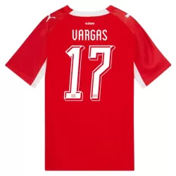 Koszulka Szwajcaria Vargas 17 MŚ 2026 Domowa Koszulka Szwajcaria Vargas 17 MŚ 2026 Domowa