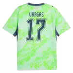 Koszulka Szwajcaria Vargas 17 MŚ 2026 Wyjazdowa