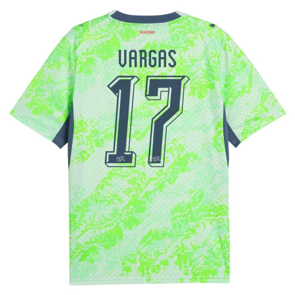 Koszulka Szwajcaria Vargas 17 MŚ 2026 Wyjazdowa Koszulka Szwajcaria Vargas 17 MŚ 2026 Wyjazdowa
