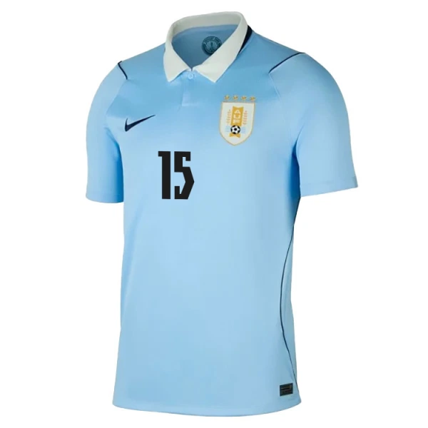 Koszulka Urugwaj Federico Valverde 15 MŚ 2026 Domowa