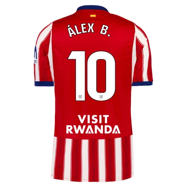 Koszulka Atlético Madryt Alex B. 10 26/27 Domowa Koszulka Atlético Madryt Alex B. 10 26/27 Domowa