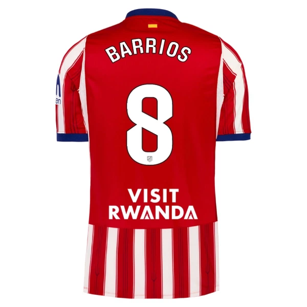 Koszulka Atlético Madryt Barrios 8 26/27 Domowa Koszulka Atlético Madryt Barrios 8 26/27 Domowa