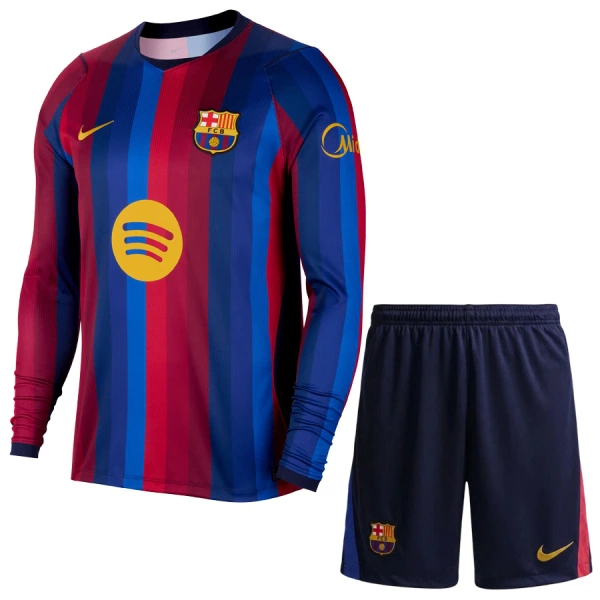 Koszulka FC Barcelona 26/27 Domowa Długi Rękaw Dziecięca Koszulka FC Barcelona 26/27 Domowa Długi Rękaw Dziecięca