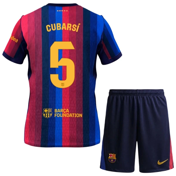 Koszulka FC Barcelona Cubarsi 5 26/27 Domowa Dziecięca Koszulka FC Barcelona Cubarsi 5 26/27 Domowa Dziecięca
