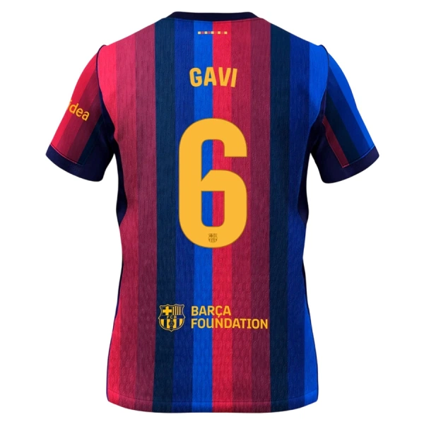 Koszulka FC Barcelona Gavi 6 26/27 Domowa Dziecięca