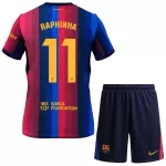 Koszulka FC Barcelona Raphinha 11 26/27 Domowa Dziecięca
