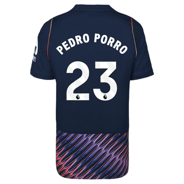 Koszulka Tottenham Hotspur Pedro Porro 23 26/27 Wyjazdowa Koszulka Tottenham Hotspur Pedro Porro 23 26/27 Wyjazdowa