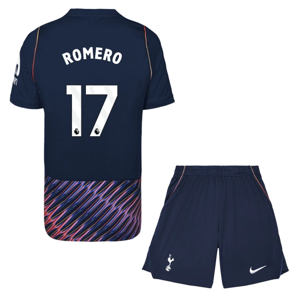 Koszulka Tottenham Hotspur Romero 17 26/27 Wyjazdowa Dziecięca Koszulka Tottenham Hotspur Romero 17 26/27 Wyjazdowa Dziecięca