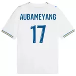 Koszulka Olympique Marseille Aubameyang 17 26/27 Domowa