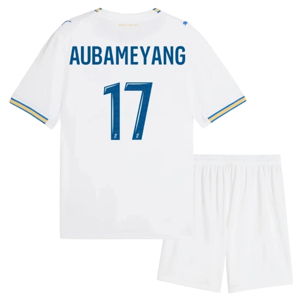 Koszulka Olympique Marseille Aubameyang 17 26/27 Domowa Dziecięca Koszulka Olympique Marseille Aubameyang 17 26/27 Domowa Dziecięca