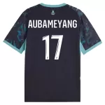 Koszulka Olympique Marseille Aubameyang 17 26/27 Wyjazdowa