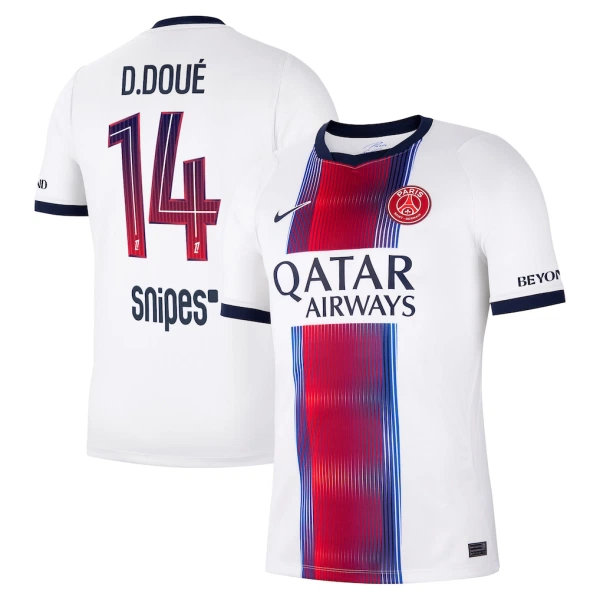 Koszulka Paris Saint-Germain Desire Doue 14 26/27 Wyjazdowa Koszulka Paris Saint-Germain Desire Doue 14 26/27 Wyjazdowa