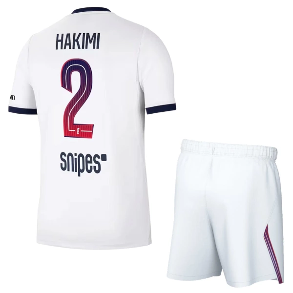 Koszulka Paris Saint-Germain Hakimi 2 26/27 Wyjazdowa Dziecięca Koszulka Paris Saint-Germain Hakimi 2 26/27 Wyjazdowa Dziecięca