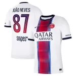 Koszulka Paris Saint-Germain Joao Neves 87 26/27 Wyjazdowa