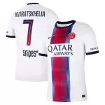 Koszulka Paris Saint-Germain Kvaratskhelia 7 26/27 Wyjazdowa