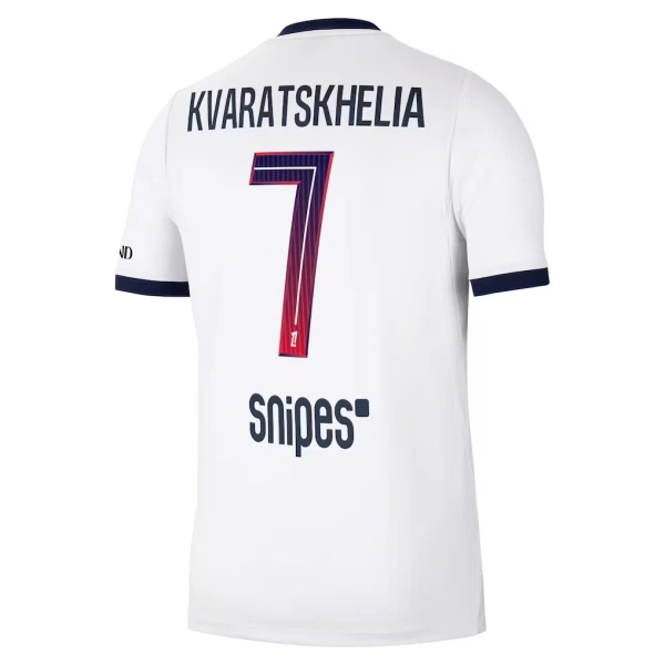Koszulka Paris Saint-Germain Kvaratskhelia 7 26/27 Wyjazdowa