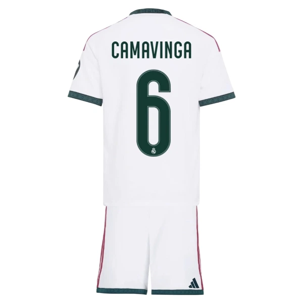 Koszulka Real Madryt Camavinga 6 26/27 Domowa Dziecięca