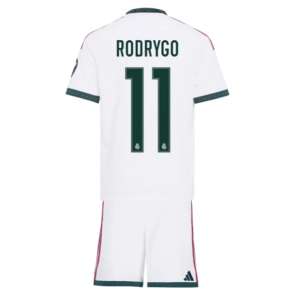 Koszulka Real Madryt Rodrygo 11 26/27 Domowa Dziecięca Koszulka Real Madryt Rodrygo 11 26/27 Domowa Dziecięca