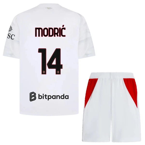 Koszulka AC Milan Modrić 14 26/27 Wyjazdowa Dziecięca Koszulka AC Milan Modrić 14 26/27 Wyjazdowa Dziecięca
