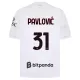 Koszulka AC Milan Pavlovic 31 26/27 Wyjazdowa Koszulka AC Milan Pavlovic 31 26/27 Wyjazdowa