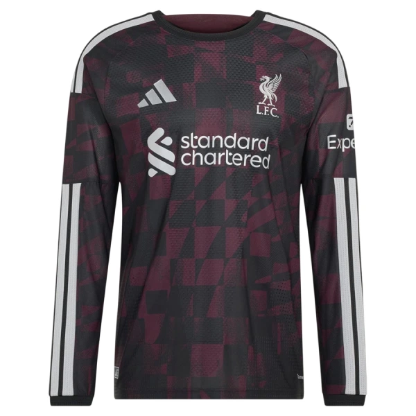 Koszulka Liverpool 26/27 Trzecia Długi Rękaw Koszulka Liverpool 26/27 Trzecia Długi Rękaw