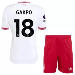 Koszulka Liverpool Gakpo 18 26/27 Wyjazdowa Dziecięca Koszulka Liverpool Gakpo 18 26/27 Wyjazdowa Dziecięca