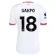 Koszulka Liverpool Gakpo 18 26/27 Wyjazdowa Dziecięca