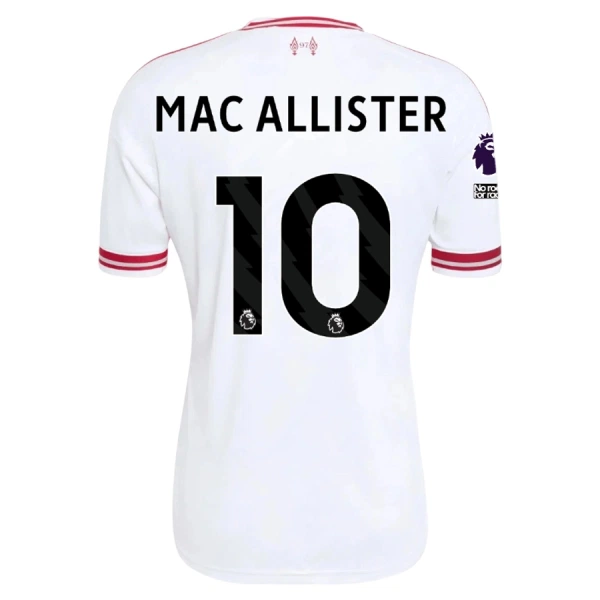 Koszulka Liverpool Mac Allister 10 26/27 Wyjazdowa Dziecięca