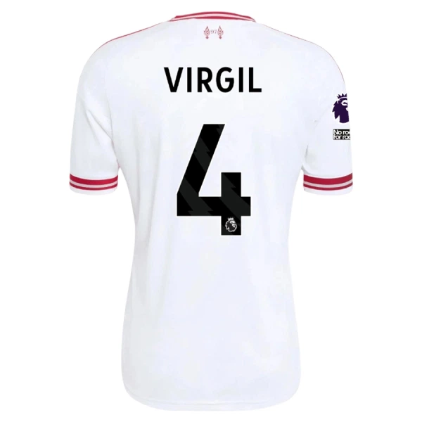 Koszulka Liverpool Virgil 4 26/27 Wyjazdowa Dziecięca