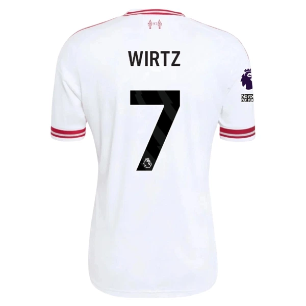 Koszulka Liverpool Wirtz 7 26/27 Wyjazdowa Dziecięca