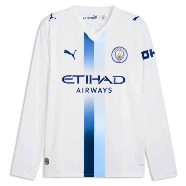 Koszulka Manchester City 26/27 Trzecia Długi Rękaw Koszulka Manchester City 26/27 Trzecia Długi Rękaw