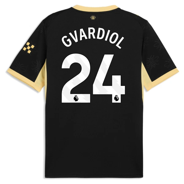 Koszulka Manchester City Gvardiol 24 26/27 Wyjazdowa Koszulka Manchester City Gvardiol 24 26/27 Wyjazdowa