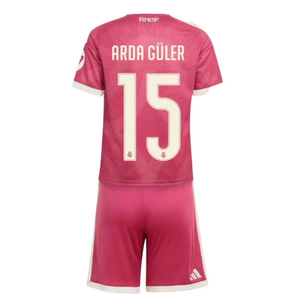Koszulka Real Madryt Arda Guler 15 26/27 Trzecia Dziecięca Koszulka Real Madryt Arda Guler 15 26/27 Trzecia Dziecięca