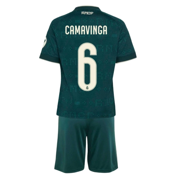 Koszulka Real Madryt Camavinga 6 26/27 Wyjazdowa Dziecięca Koszulka Real Madryt Camavinga 6 26/27 Wyjazdowa Dziecięca