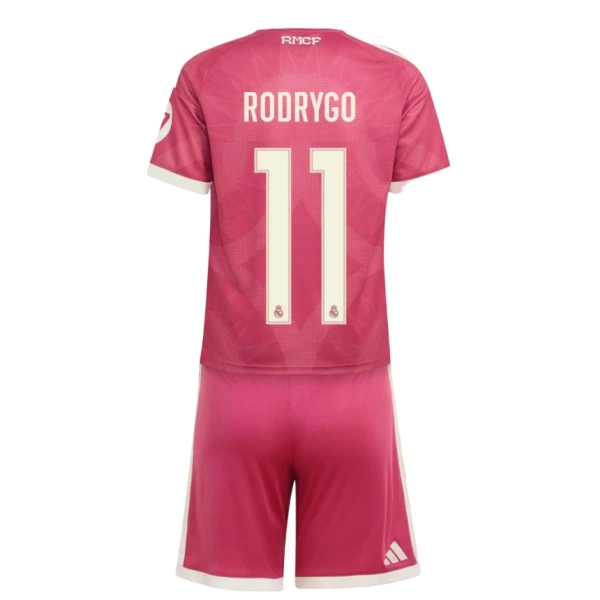 Koszulka Real Madryt Rodrygo 11 26/27 Trzecia Dziecięca