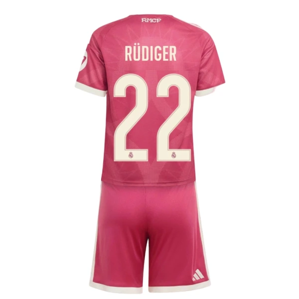 Koszulka Real Madryt Rudiger 22 26/27 Trzecia Dziecięca Koszulka Real Madryt Rudiger 22 26/27 Trzecia Dziecięca