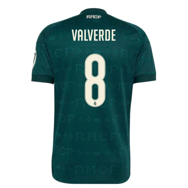 Koszulka Real Madryt Valverde 8 26/27 Wyjazdowa