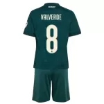 Koszulka Real Madryt Valverde 8 26/27 Wyjazdowa Dziecięca