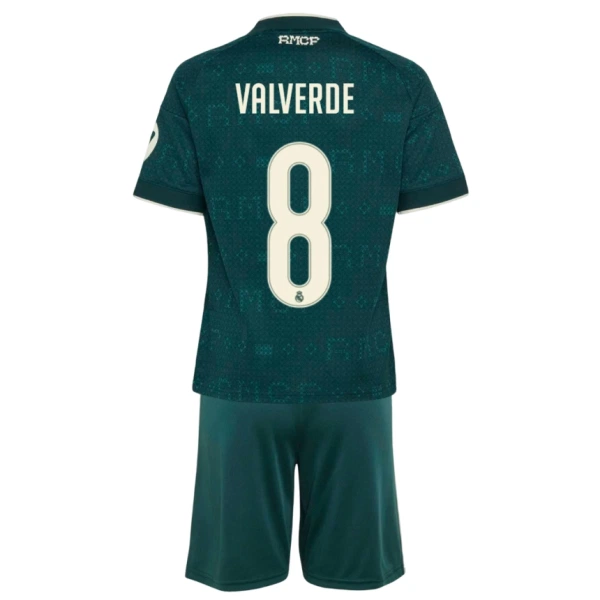 Koszulka Real Madryt Valverde 8 26/27 Wyjazdowa Dziecięca Koszulka Real Madryt Valverde 8 26/27 Wyjazdowa Dziecięca